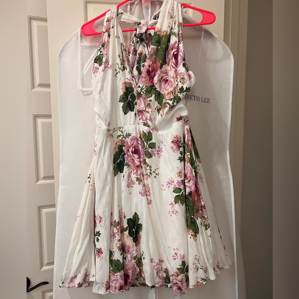 Lulu’s size M halter floral dress